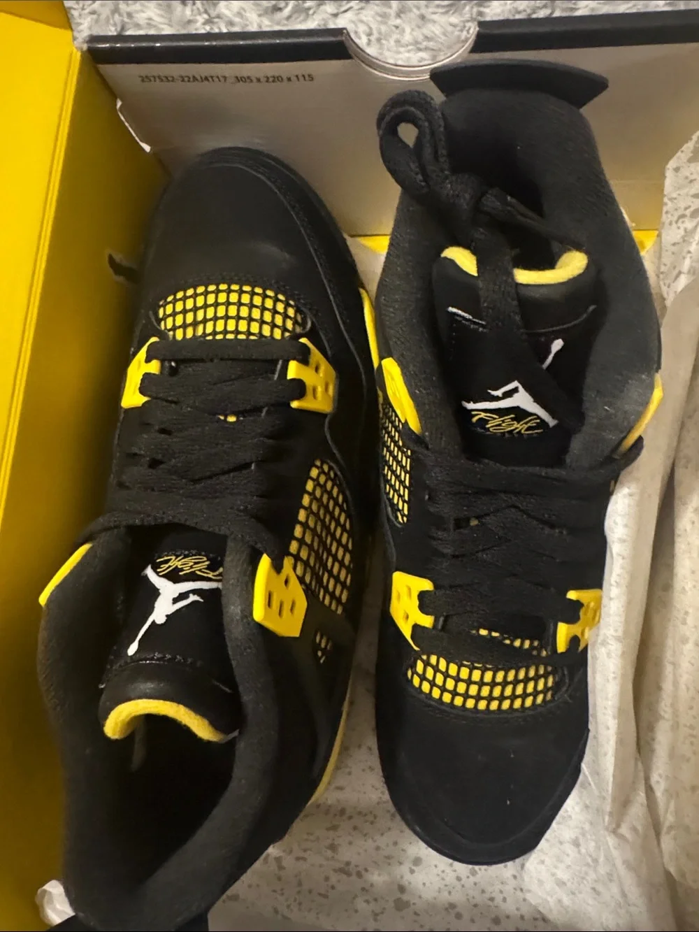 Jordan Kids 4 Retro Sneakers - can fit 7.5 women